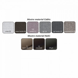 Canapea extensibilă, material textil gri-negru, dreapta, 149x80x90 cm - TP238800 - Img 17