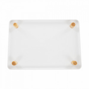 Cărucior de servire, natural/alb, 50x35x55 cm - TP273548 - Img 11