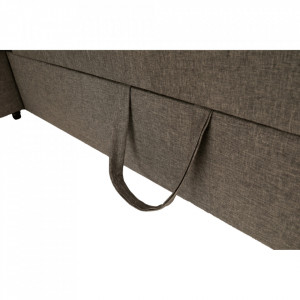 Colţar, gri-maro Taupe, 325x258x80 cm - TP305354 - Img 3