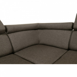 Colţar, gri-maro Taupe, 325x258x80 cm - TP305354 - Img 6