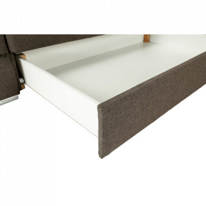Colţar, gri-maro Taupe, 325x258x80 cm - TP305354 - Img 20