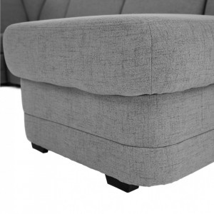 Colţar în formă de U, material gri, drept, 330x215/153x88 cm - TP190342 - Img 19