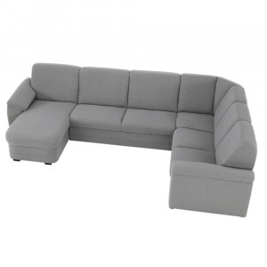 Colţar în formă de U, material textil gri, model stânga, 330x88x215/153 cm - TP198755 - Img 13