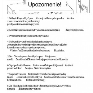 Comodă 164x86,5x42 cm, alb strălucitor și sonoma închis - TP22359 - Img 11