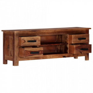Comoda TV, 110 x 30 x 40 cm, lemn masiv de sheesham - V247714V - Img 4