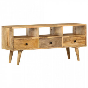 Comoda TV, 110 x 36 x 50 cm, lemn masiv de mango - V285824V