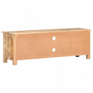Comoda TV, 120 x 30 x 40 cm, lemn de mango nefinisat - V320238V - Img 4