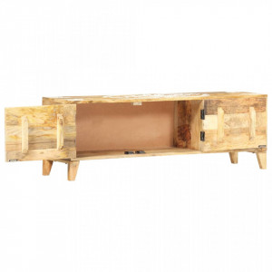 Comoda TV, 120 x 30 x 40 cm, lemn masiv de mango - V286408V - Img 4