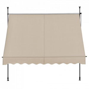 Copertina retractabila, 250 x 120 x 200 - 300 cm, bej - P56718044 - Img 3