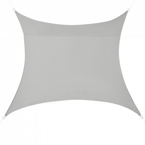 Copertina soare 5 x 5 m, gri deschis - P58765530 - Img 2