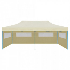 Cort de petrecere pliabil pop-up, crem, 3 x 6 m - V41582V - Img 3