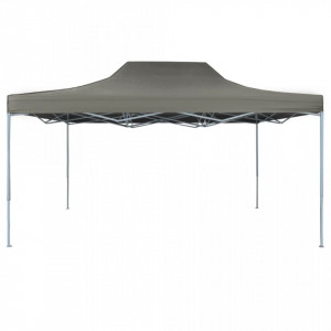 Cort pliabil pop-up, antracit, 3 x 4,5 m - V44969V