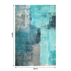 Covor, albastru și gri, 120x180 cm - TP229191 - Img 8