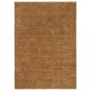 Covor buclat lucrat manual, 160x230 cm, iută și bumbac - V344999V - Img 2