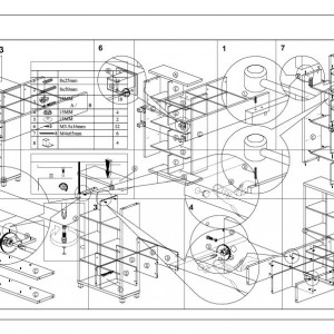Dulap biblioraft, alb, 76x29x83 cm - TP69938 - Img 4