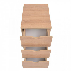 Dulap cu sertare, 33 x 45 x 60 cm, stejar - V245725V - Img 3