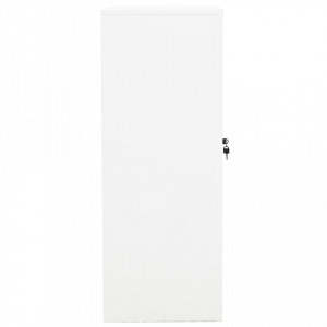 Dulap de birou, alb, 90x40x105 cm, oțel - V335934V - Img 3