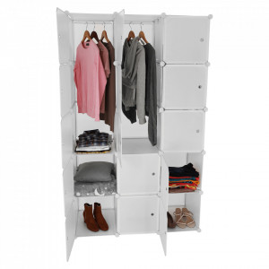 Dulap multifuncţional modular, alb - TP288648 - Img 13