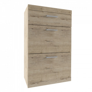 Dulap, pantofar, culoarea stejar, 60x35x98 cm - TP185585 - Img 10