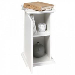 FMD Masa decorativa cu usa, alb, 57,4 cm - V428723V - Img 2