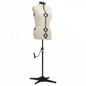 Formă pentru rochie femeie reglabilă crem, dimensiune M 40-46 - V288487V