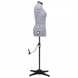 Formă pentru rochie femeie reglabilă gri, dimensiune M 40-46 - V288486V - Img 4