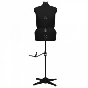 Formă pentru rochie femeie reglabilă negru, dimensiune L 44-50 - V288491V