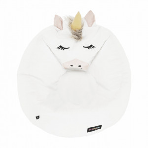 Fotoliu tip sac unicorn, alb - TP264948 - Img 13