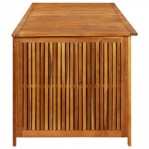 Ladă de depozitare grădină, 200x80x75 cm, lemn masiv de acacia - V316503V - Img 3
