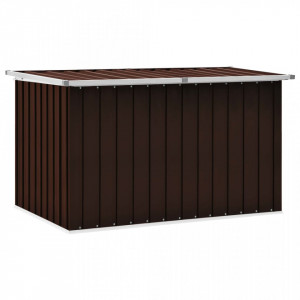 Lada de depozitare pentru gradina, maro, 149 x 99 x 93 cm - V46268V