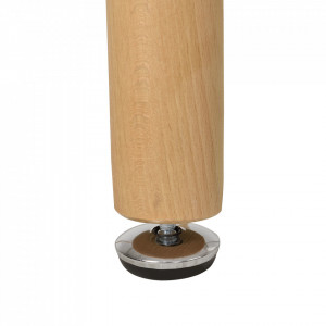 Masa bar rotunda - design retro - 70 x 107cm - gri inchis - P55614623 - Img 3