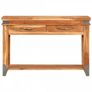 Masă consolă, 110x34x74 cm, lemn masiv de acacia - V338469V