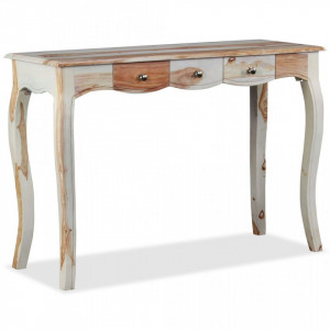 Masa consola cu 3 sertare Lemn masiv palisandru 110x40x76 cm - V244347V - Img 3