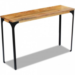 Masa consola din lemn de mango, 120x35x76 cm - V243339V - Img 2