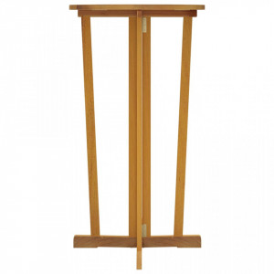 Masă de bar pliabilă, 90x65x105 cm, lemn masiv de tec - V319149V - Img 4
