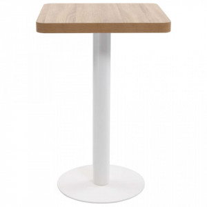 Masa de bistro, maro inchis, 50 x 50 cm, MDF - V286426V - Img 2