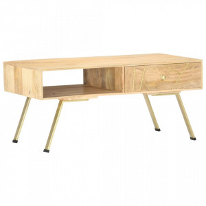 Masuta de cafea, 95 x 50 x 42 cm, lemn masiv de mango - V286148V