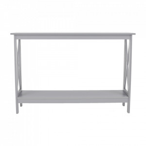 Măsuţă, masă tip consolă gri, 120x30x80 cm - TP277803 - Img 7