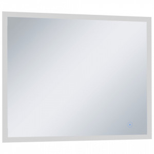 Oglinda cu LED de perete de baie cu senzor tactil, 80 x 60 cm - V144736V - Img 3