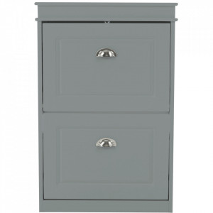 Pantofar, 2 compartimente, gri, 53x82x24 cm - TP289129 - Img 6