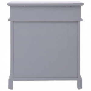 Pantofar, gri, 50 x 28 x 58 cm, lemn de paulownia - V284084V - Img 4