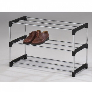 Pantofar, rafturi, crom, 80x49,5x31, cm - TP127779 - Img 6