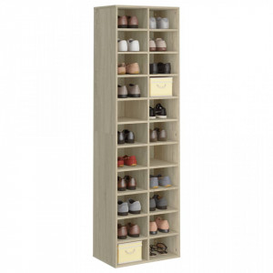 Pantofar, stejar sonoma, 54x34x183 cm, PAL - V800372V - Img 3