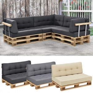 Perna sezut pentru mobilier paleti, 120 x 80 x 15 cm, gri inchis - P54694309 - Img 3