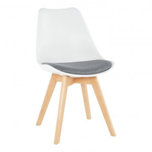 Scaun, alb/gri - TP209726
