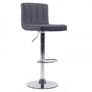 Scaun bar, gri/negru - TP191229