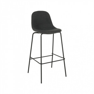 Scaun bar, material textil gri închis/metal - TP295302 - Img 1