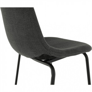 Scaun bar, material textil gri închis/metal - TP295302 - Img 15