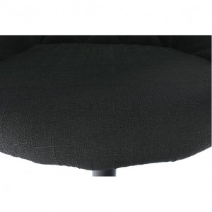 Scaun bar, material textil negru - TP206806 - Img 4