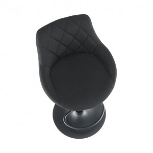 Scaun bar, material textil negru - TP206806 - Img 8